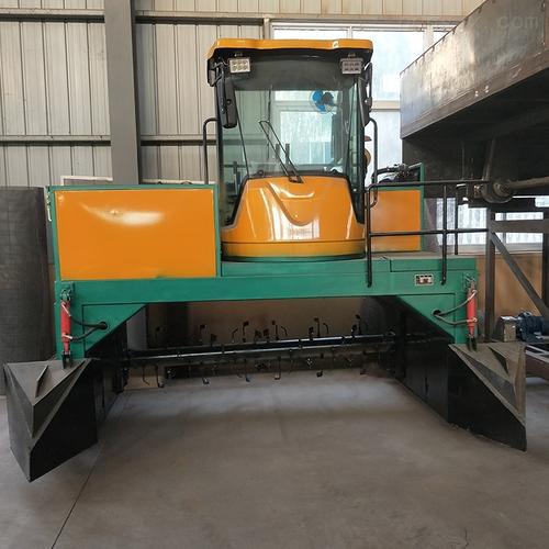 小型的養(yǎng)豬場只用履帶翻堆機處理豬糞可以嗎？